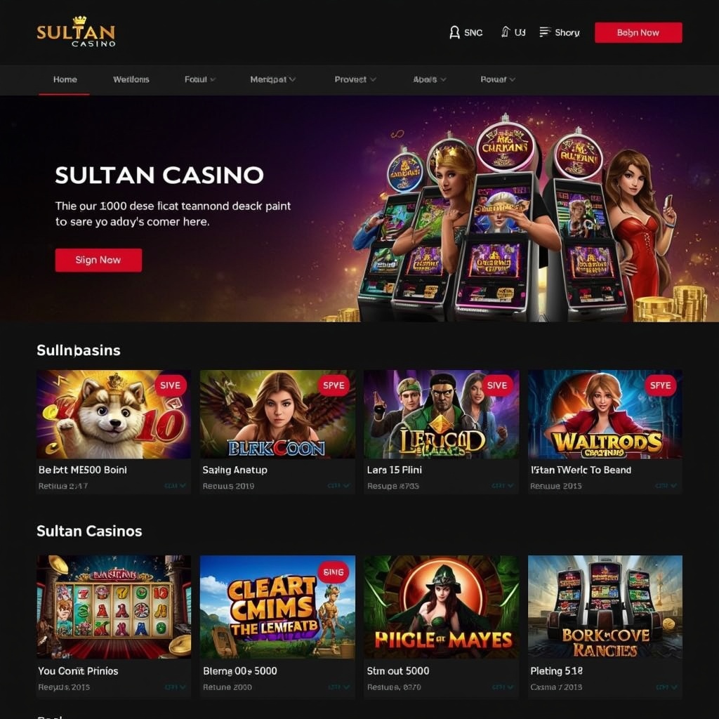 SultanCasino — Guide complet, bonus, jeux et avis d'expert